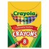 Crayola Crayola Tuck Box Crayon, Assorted, PK8 520008